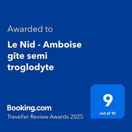 Le Nid - Amboise Gite Semi Troglodyte Dış mekan fotoğraf